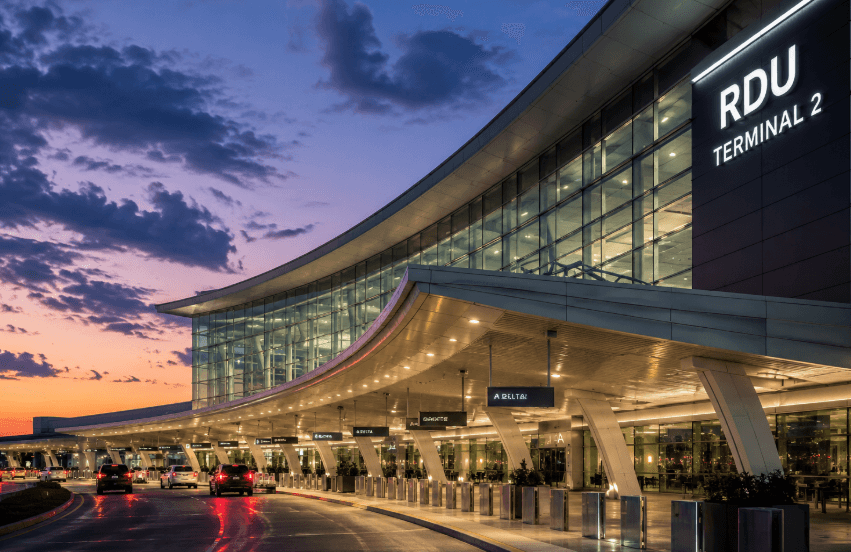 RDU terminal 2 limo service
