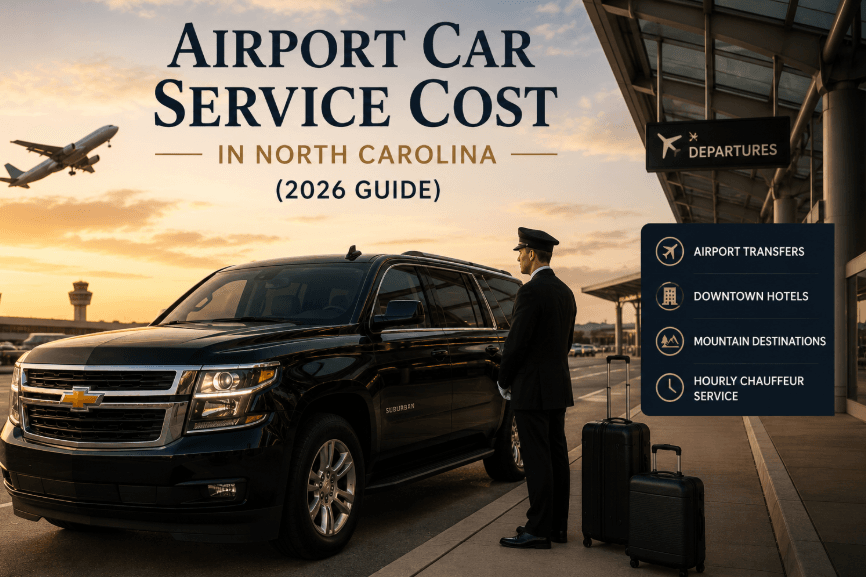 how much does airport car service cost in north carolina