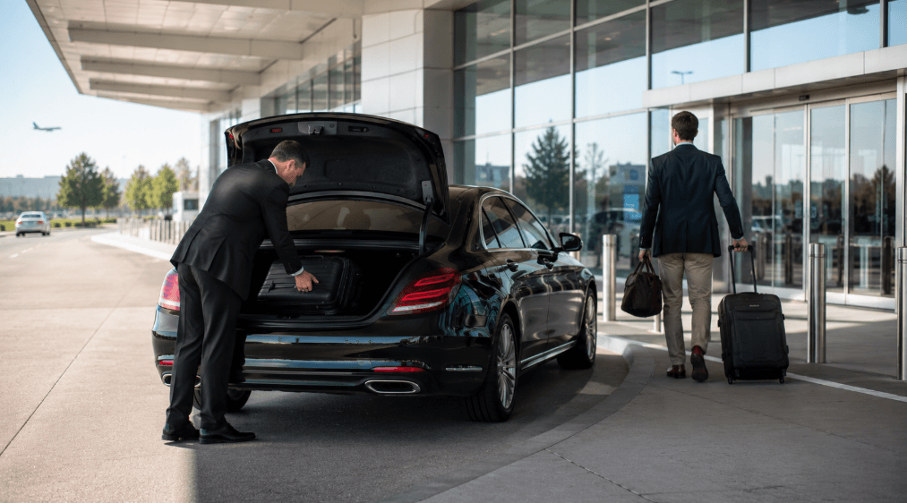 GSO airport drop off