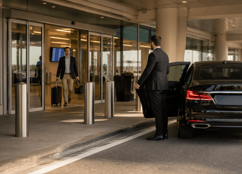 GSO airport pickup