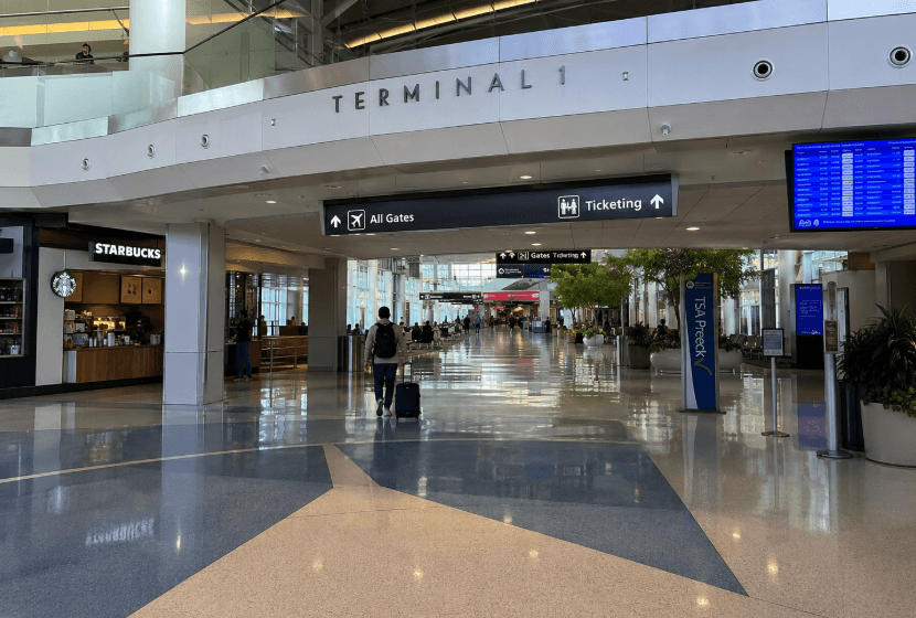 best way to reach RDU Terminal 1